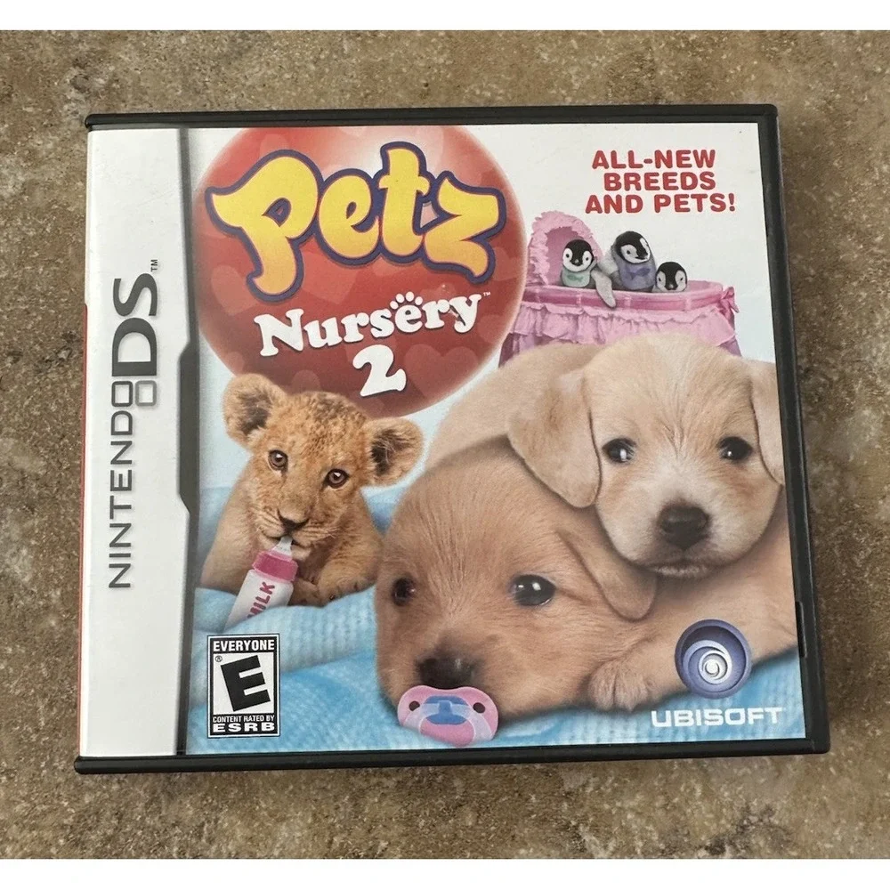 Petz Nursery 2 (Nintendo DS, 2009) Complete with Case and Booklet